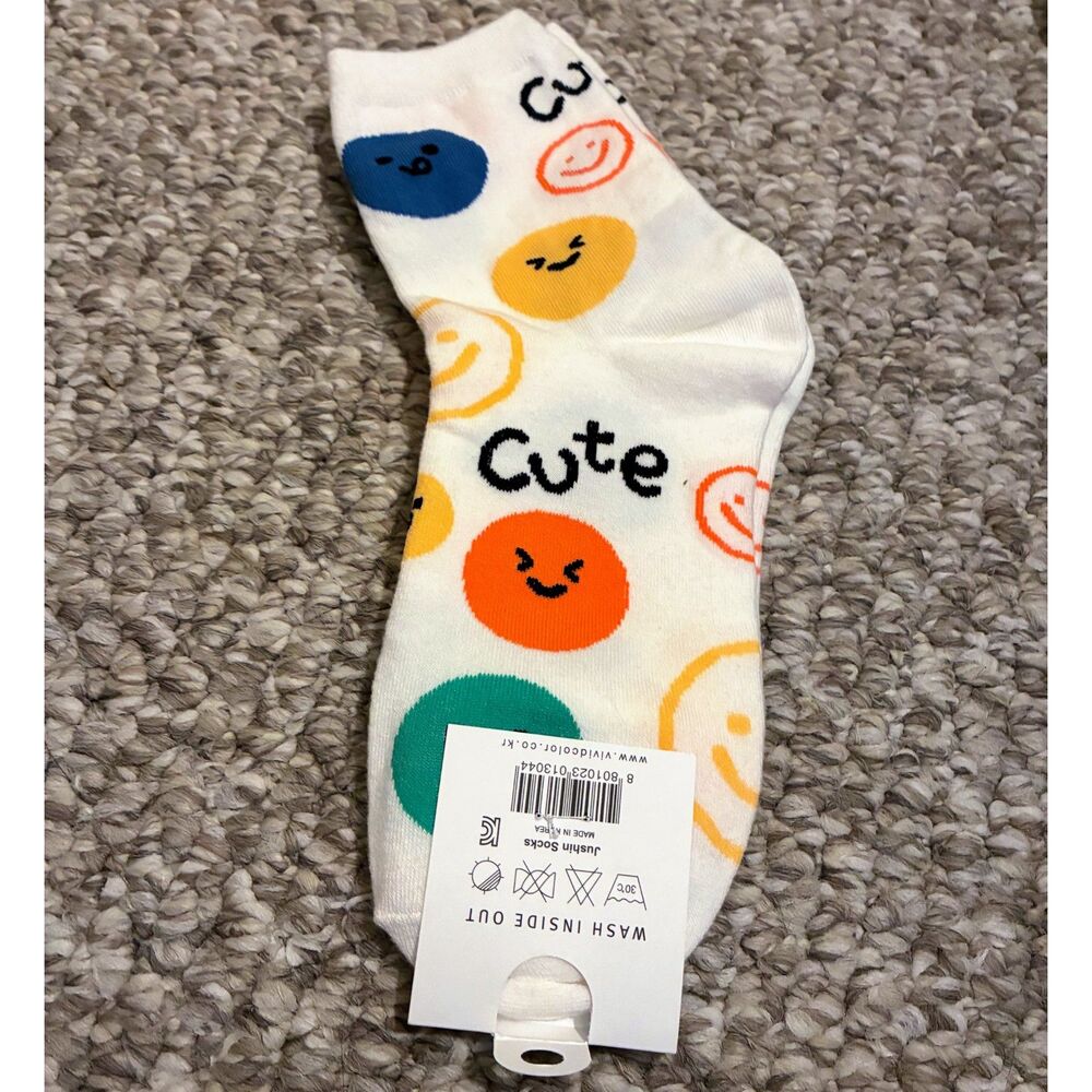 Cute Adult Fashion Socks by Vivid Color (Korean brand) *NWT*